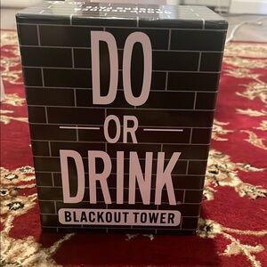 Do or Drink Blackout Tower Game